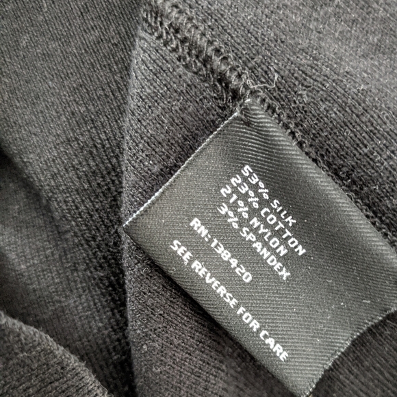 Carlisle Black Button Up Long Sleeve Cardigan - Picture 7 of 7